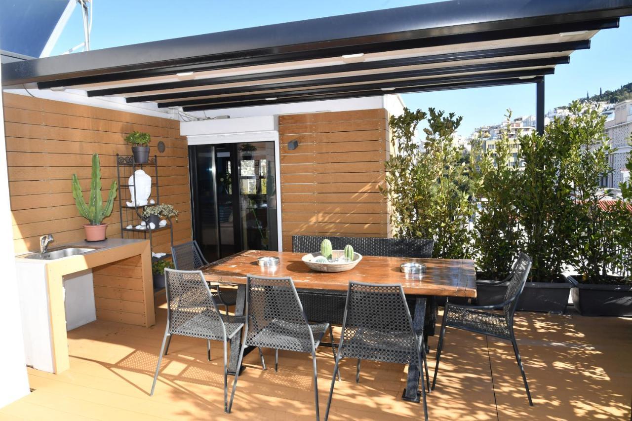 Apartament Luxurious Loft With Breathtaking Acropolis View Ateny Zewnętrze zdjęcie